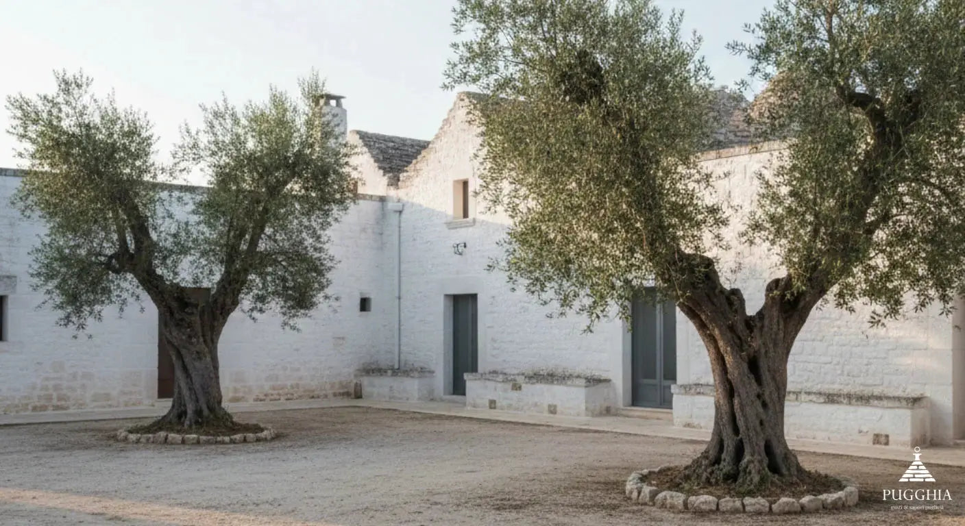 Masserie Pugliesi: storia, tradizione e cucina autentica tra ulivi e pietra bianca