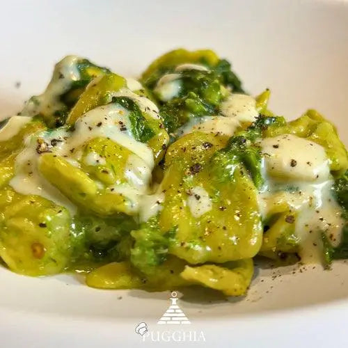 Orecchiette alle Cime di Rapa e Mousse di Pecorino