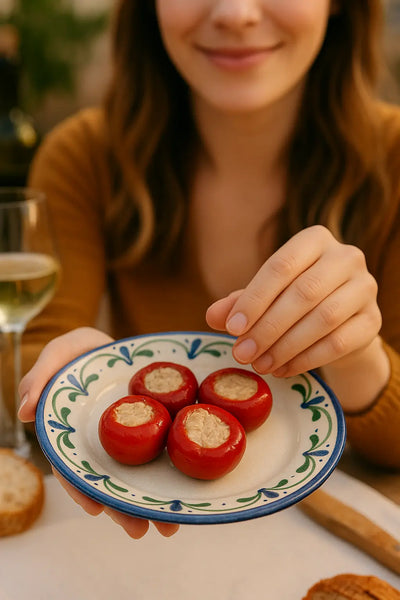 Peperoni ripieni di tonno sottolio da 314 g. Pugghia