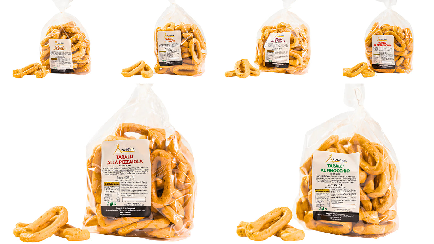 Box del Sole – Selezione 6 gusti di Taralli Pugghia Pugghia