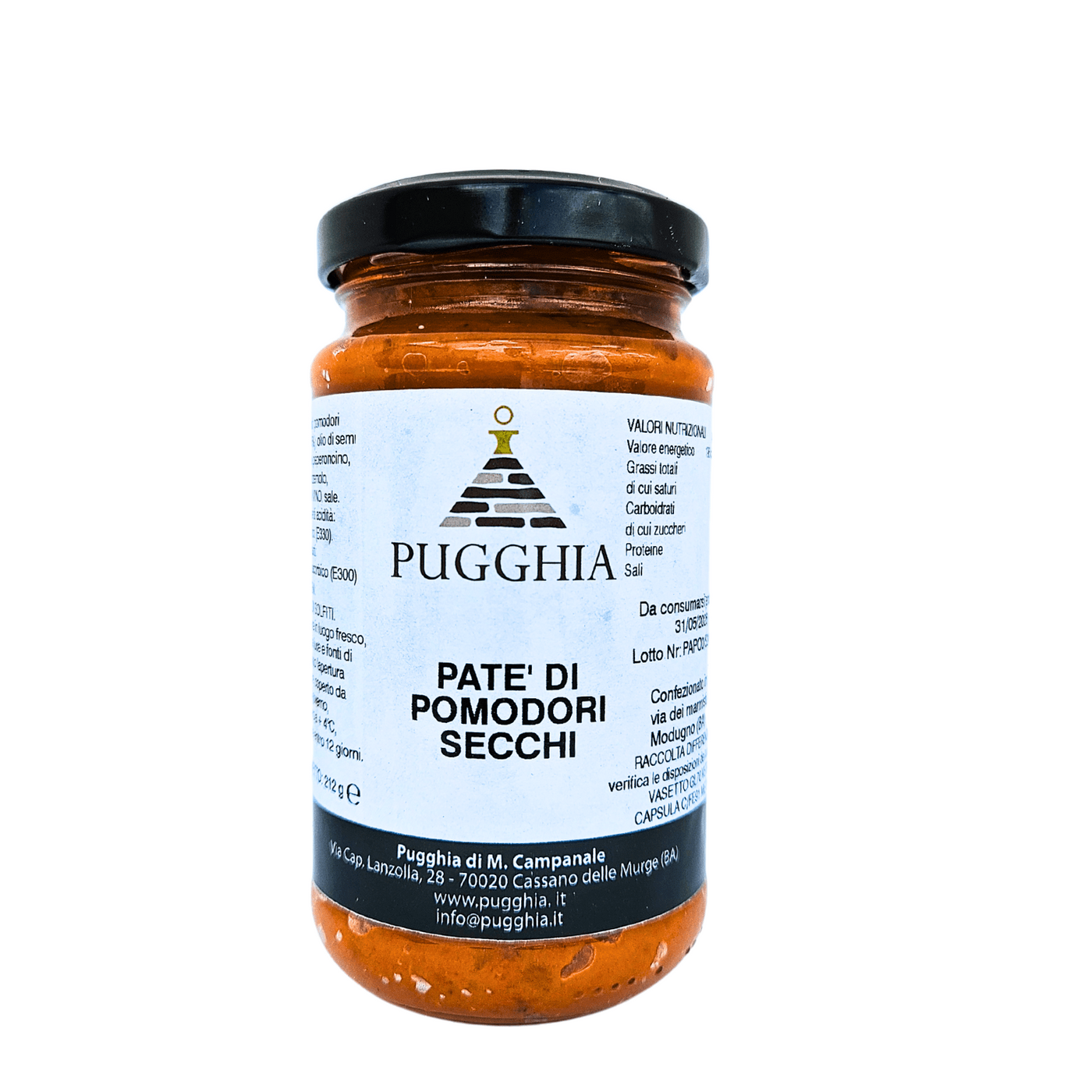 Patè di Pomodori da 212g. | Pugghia