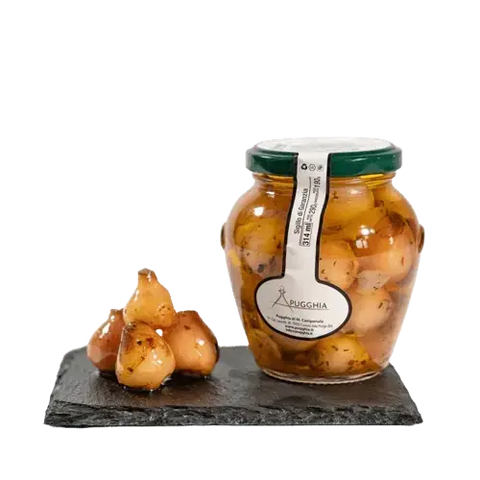 Lampascioni sott’olio pugliesi artigianali vaso 314g