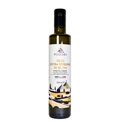 Olio Extra vergine di oliva Pugliese da 250 ml - Pugghia