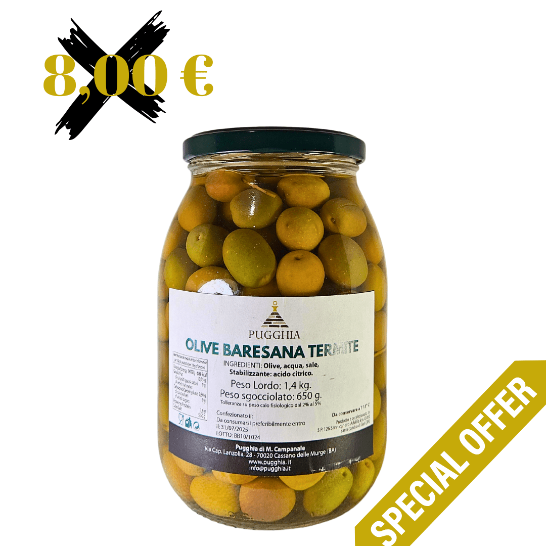 Olive in Salamoia 1,4 kg - Pugghia