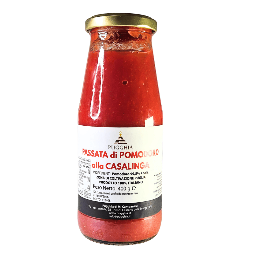 Passata di pomodoro 400 g - Pugghia