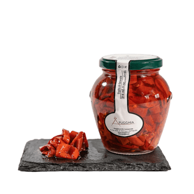 Peperoncino piccante pugliese sottolio 314 g. - Pugghia